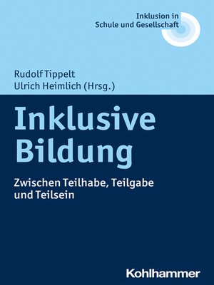 cover image of Inklusive Bildung